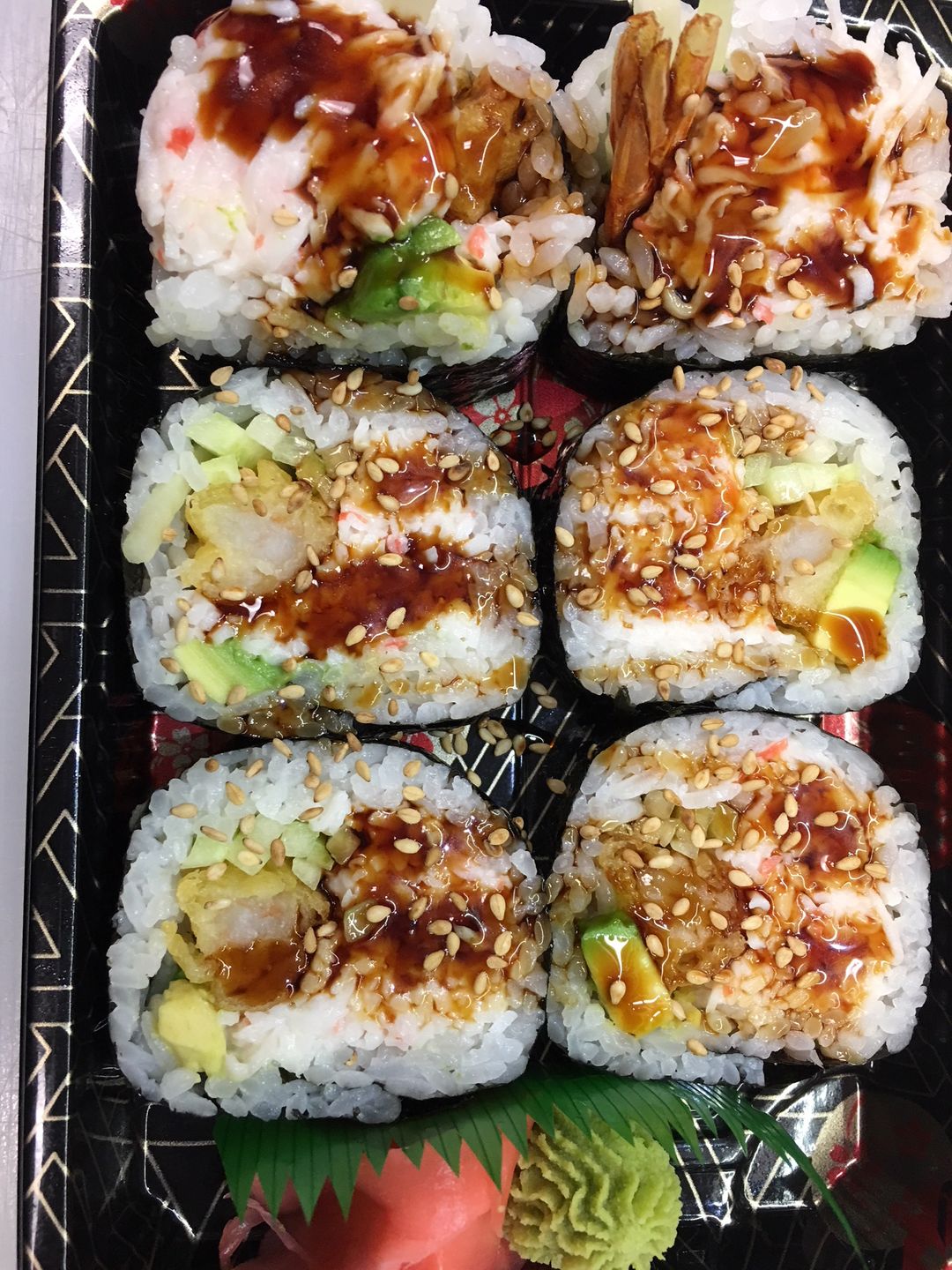 Order Shrimp Tempura Roll food online from Poke Sushi Roll store, Dallas on bringmethat.com