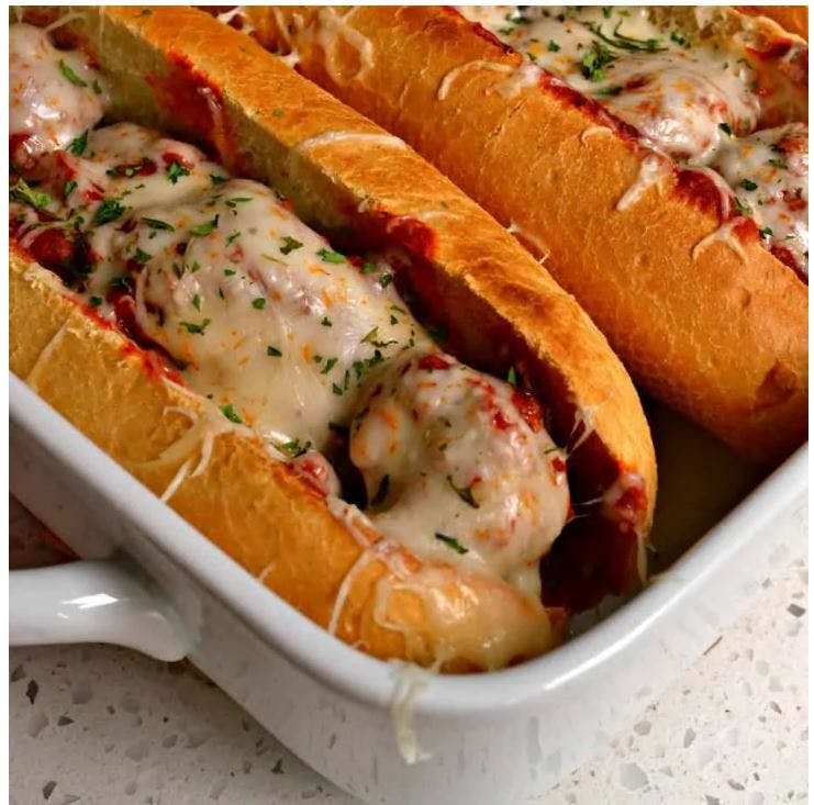 Order Meatball Sub - Sub food online from Yaya Pizza store, Upland on bringmethat.com