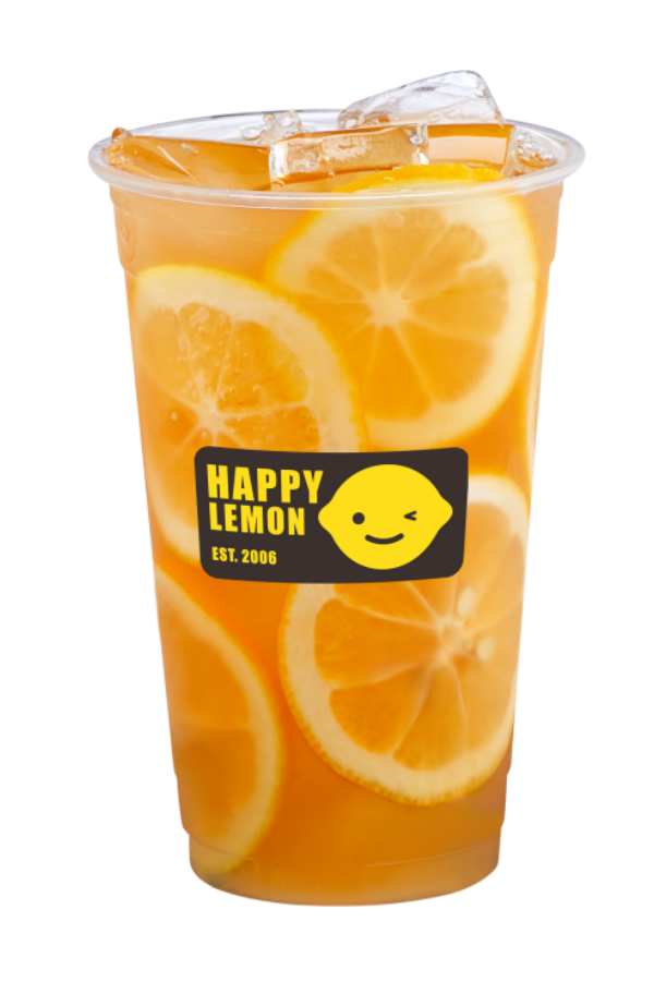 Order C2. Large Cold Freshly Squeezed Lemon Black Tea food online from Happy Lemon store, Boston on bringmethat.com