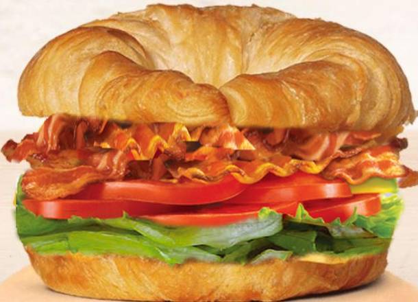 Order BLT Sandwich Croissant food online from Soup Kettle Grille store, Meridian on bringmethat.com