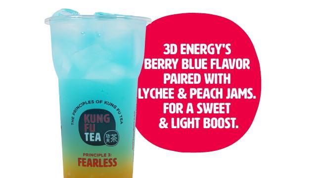 Order Blue Island Punch food online from Kung Fu Tea store, Gaithersburg on bringmethat.com