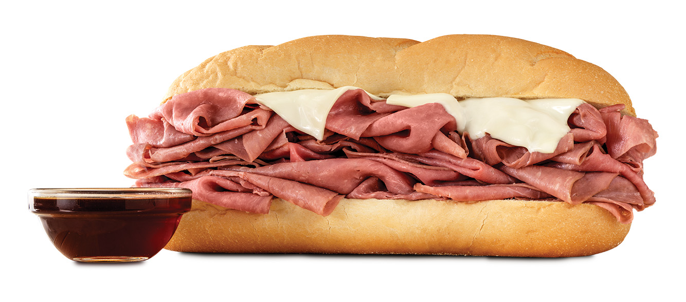 Order Half Pound French Dip & Swiss food online from Arby store, Lindenhurst on bringmethat.com