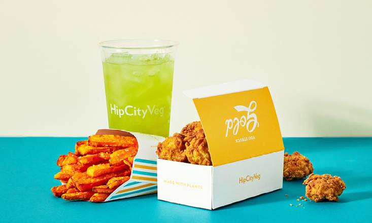 Order 6 PIECE NUGGET MEAL DEAL food online from Hipcityveg store, Ardmore on bringmethat.com
