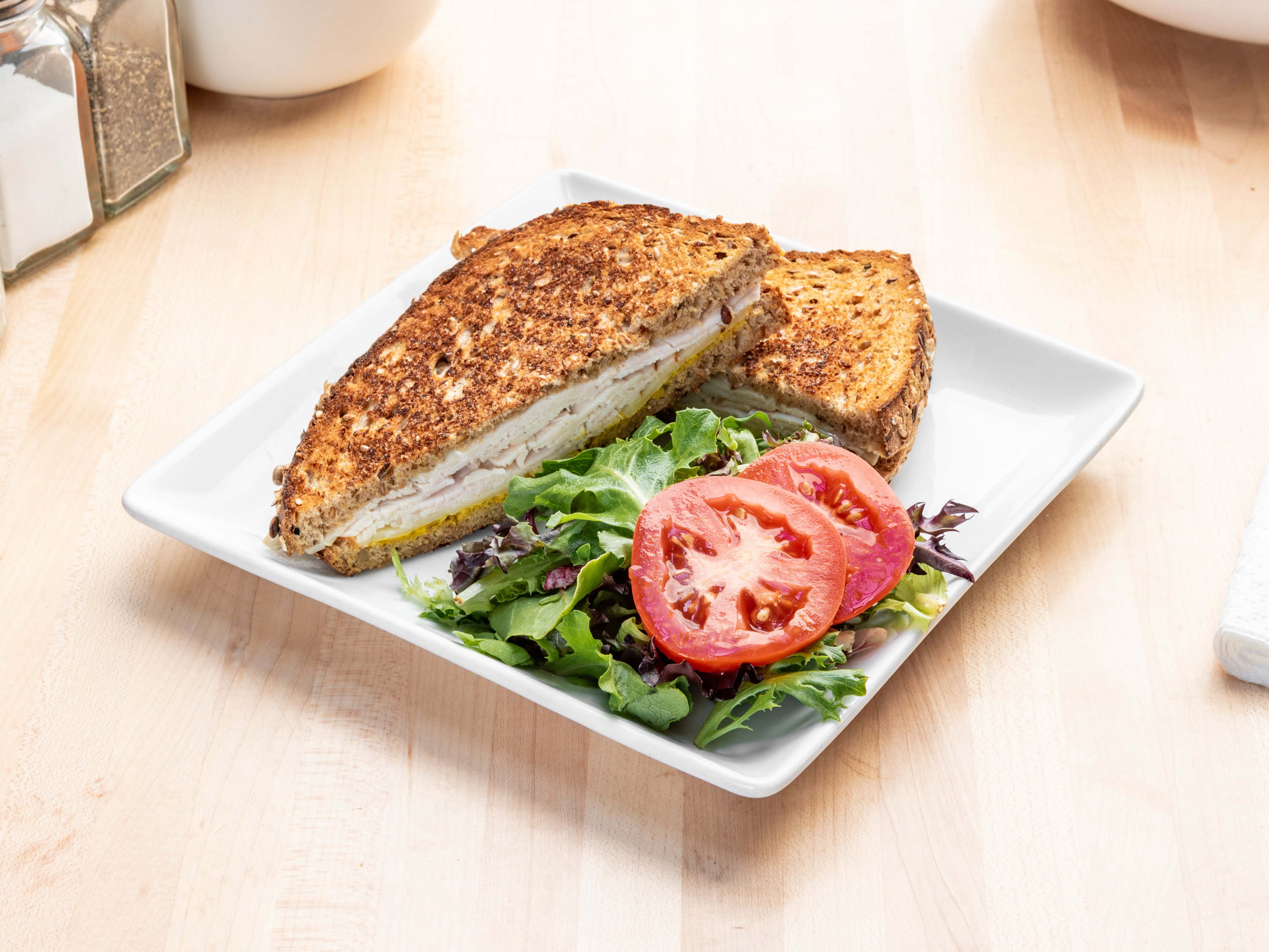 Order Turkey and  Muenster Sandwich food online from Henry & The Fish store, Santa Fe on bringmethat.com