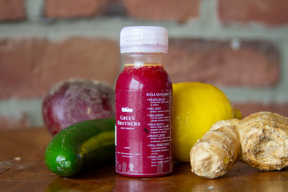 Order Cold Busta Shot food online from Green Brothers Juice Company store, Charlotte on bringmethat.com