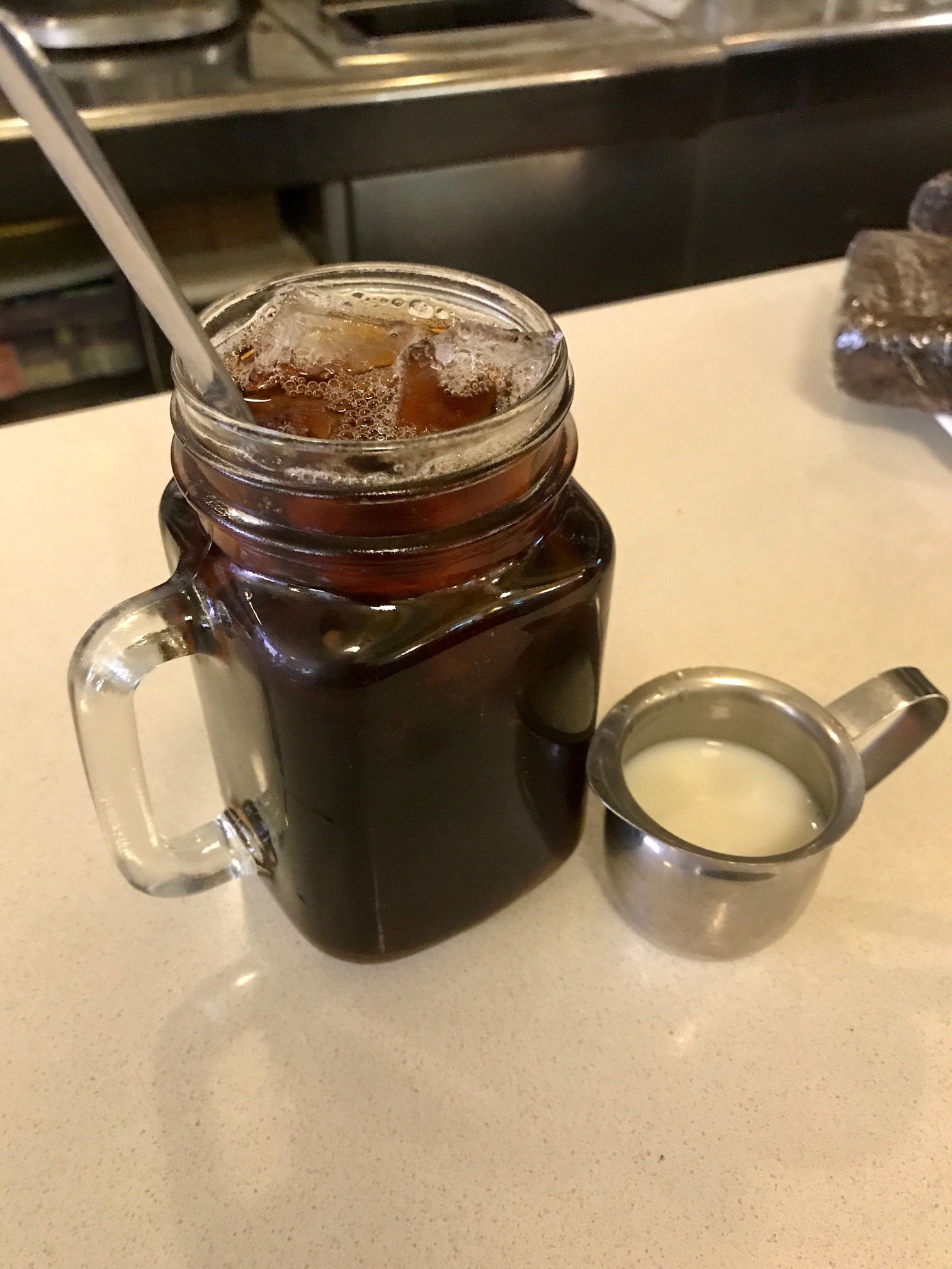 Order Fresh-Brewed Iced Coffee food online from Ej's luncheonette store, New York on bringmethat.com