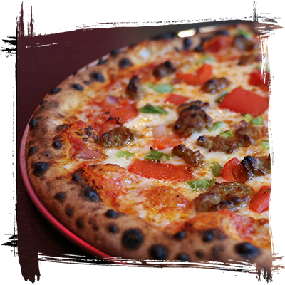 Order Sausage and Peppers Pizza food online from 1000 Degrees Pizzeria - Sioux City store, Sioux City on bringmethat.com