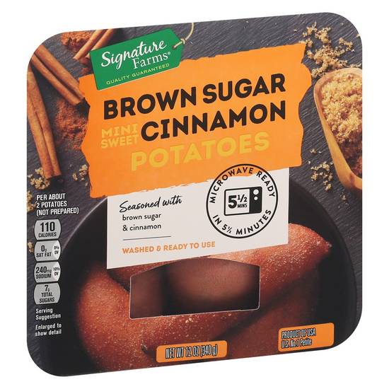 Order Signature Farms · Mini Sweet Brown Sugar Cinnamon Potatoes (12 oz) food online from Safeway store, Apache Junction on bringmethat.com