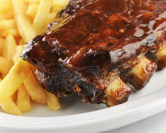 Order Kid's BBQ Ribs food online from Saltgrass Steakhouse store, Plano on bringmethat.com