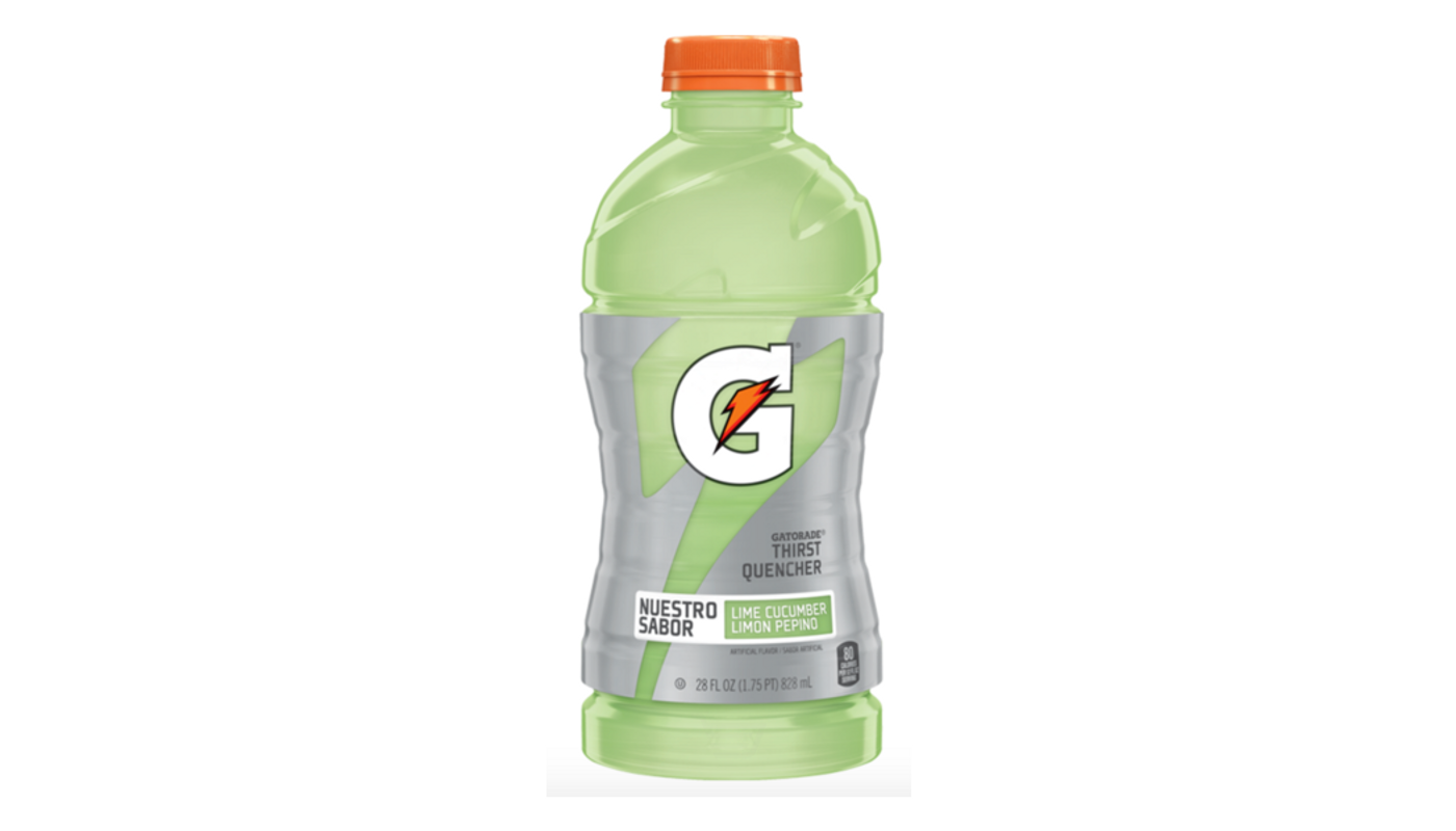 Order Gatorade Lime Cucumber 28oz Bottle food online from Circus Liquor store, Los Angeles on bringmethat.com