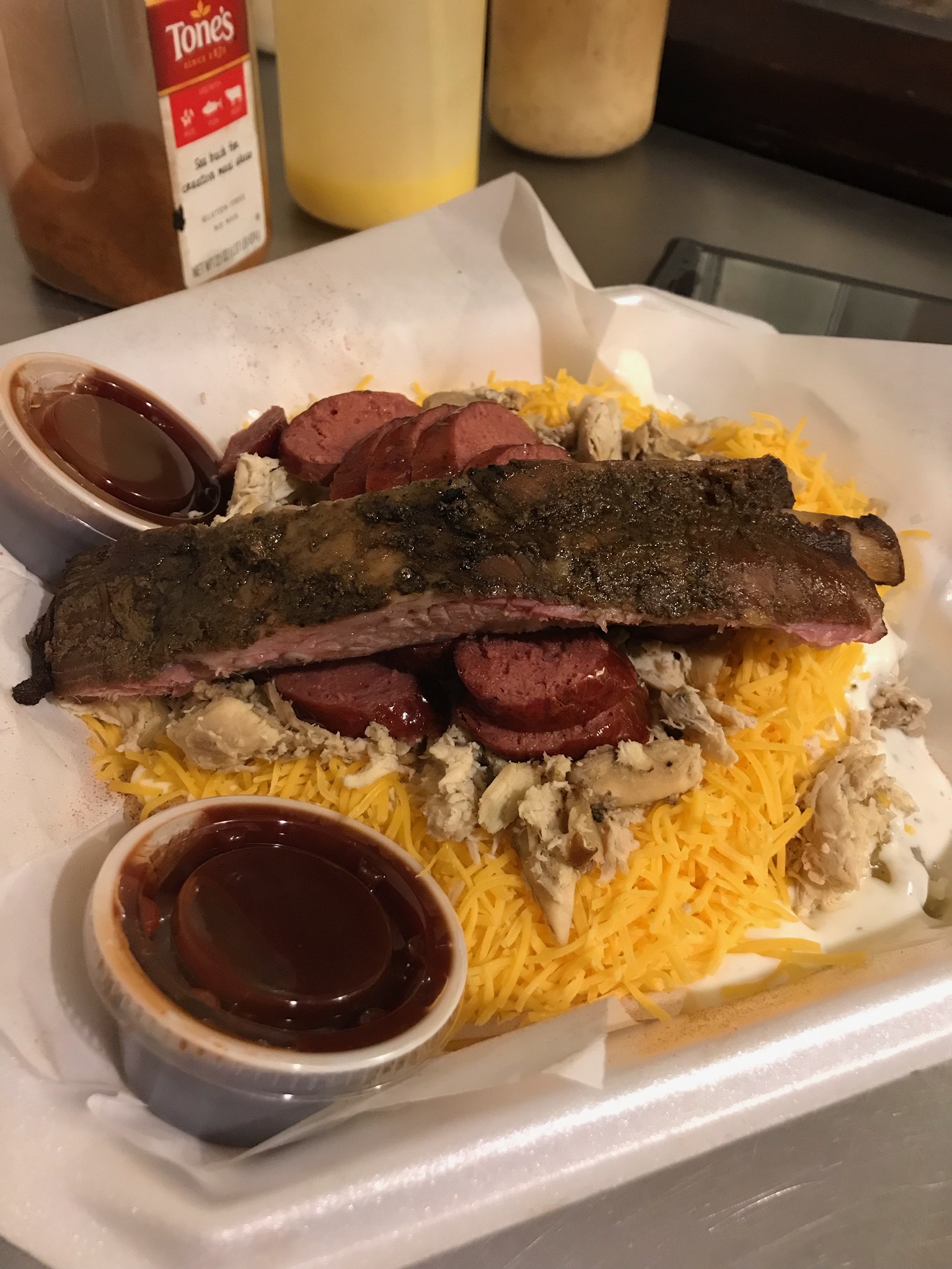 Order 3 Meats Potato food online from Big Daddy's Bbq store, Tulsa on bringmethat.com