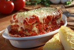 Order `Lasagna - Dinner food online from Johnny Pizza store, Marietta on bringmethat.com