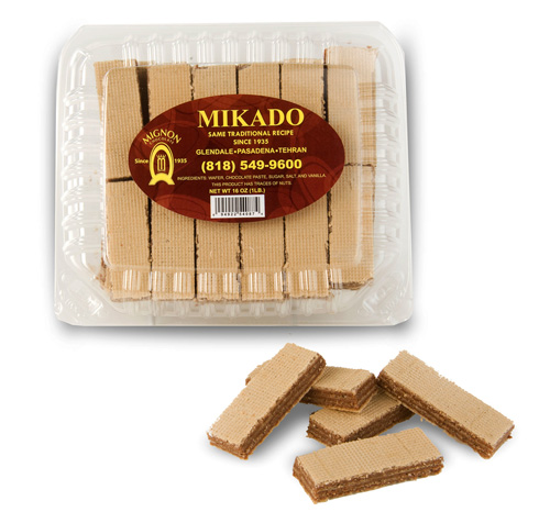 Order Mikado Cookies food online from Mignon Chocolate store, Glendale on bringmethat.com