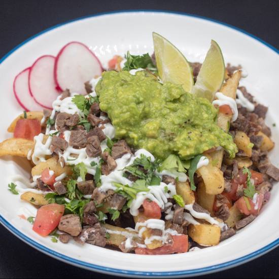 Order Carne Asada Fries food online from Fit Tacos Meal Prep & Catering store, San Diego on bringmethat.com