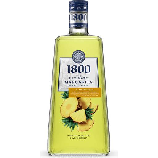 Order 1800 Ultimate Pineapple Margarita RTD (1.75 LTR) 104806 food online from Bevmo! store, Ladera Ranch on bringmethat.com