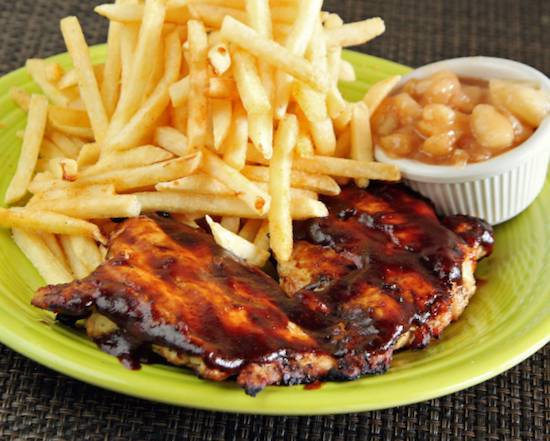 Order Barbecue Chicken Breast food online from Barnaby Cafe store, Houston on bringmethat.com