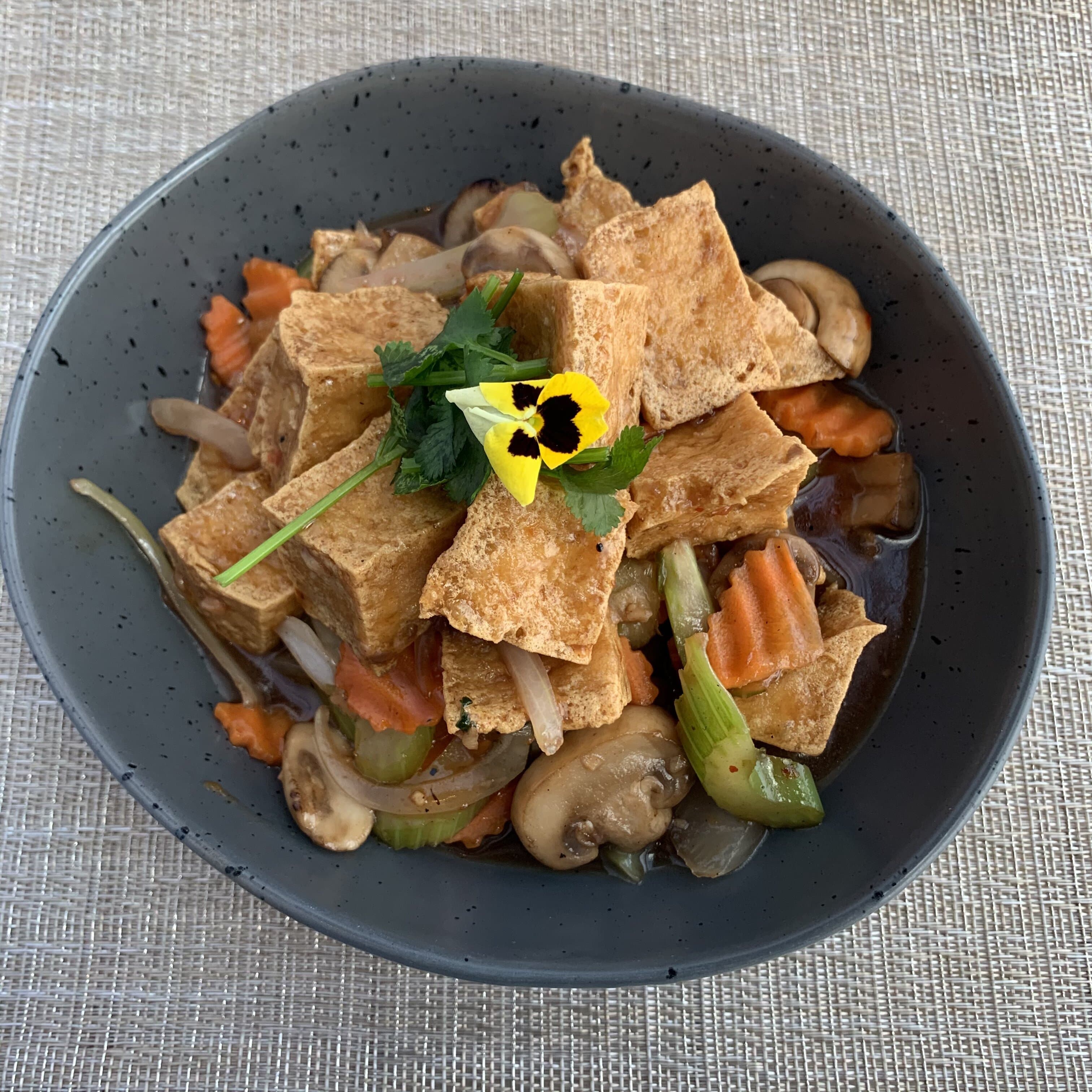 Order Spicy Tofu Stir-Fry food online from Panna Thai Restaurant store, Las Vegas on bringmethat.com