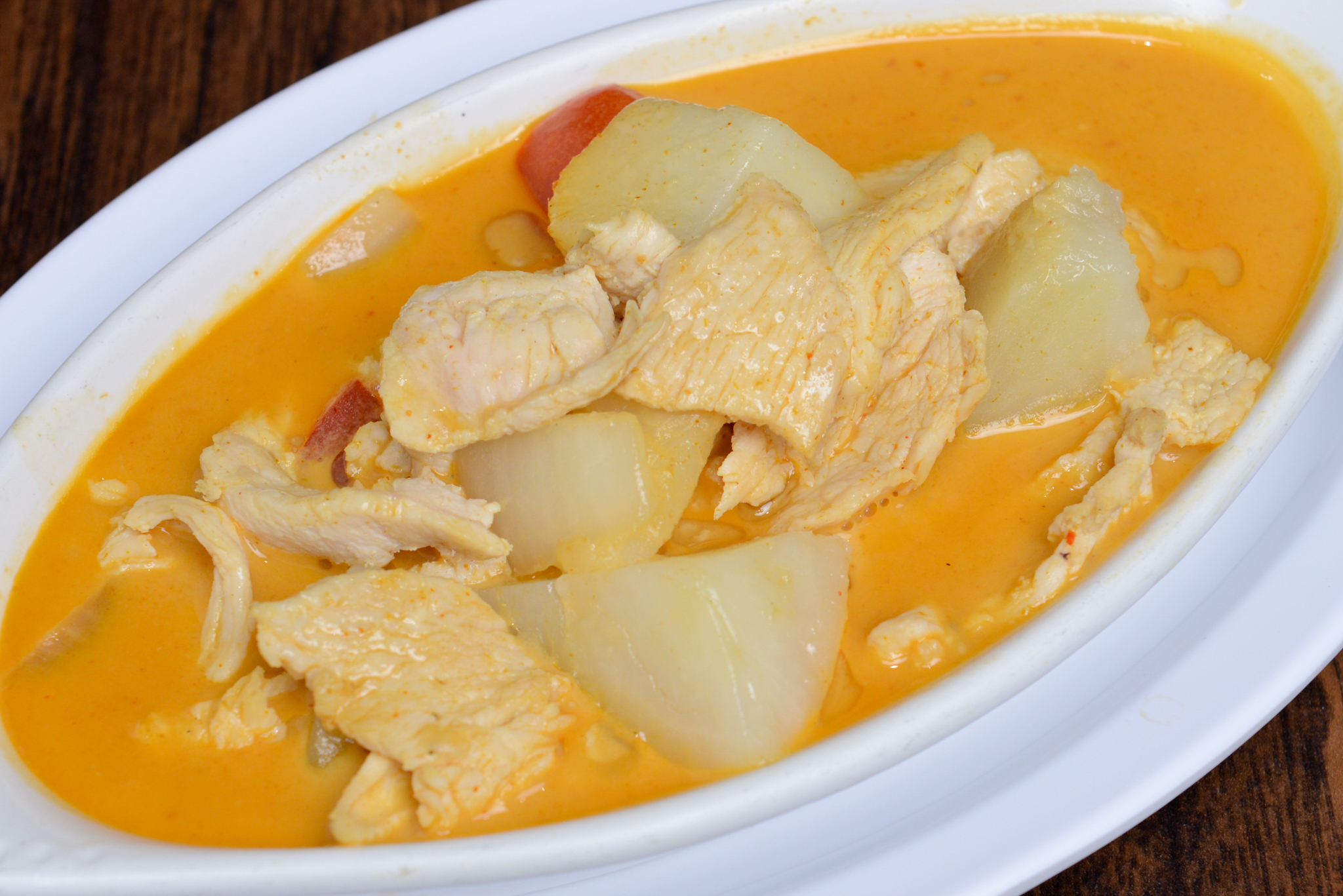 Order 74. Yellow Curry food online from Rincome Restaurant store, Northridge on bringmethat.com