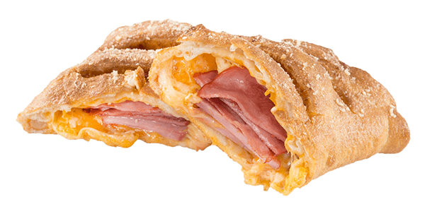 Order Ham & Cheese Calzone - Regular food online from Sarpino Pizzeria store, Houston on bringmethat.com
