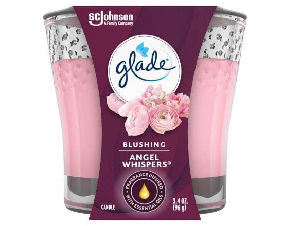 Order Glade Candle Angel Whispers (3.4 oz) food online from Ctown Supermarkets store, Uniondale on bringmethat.com