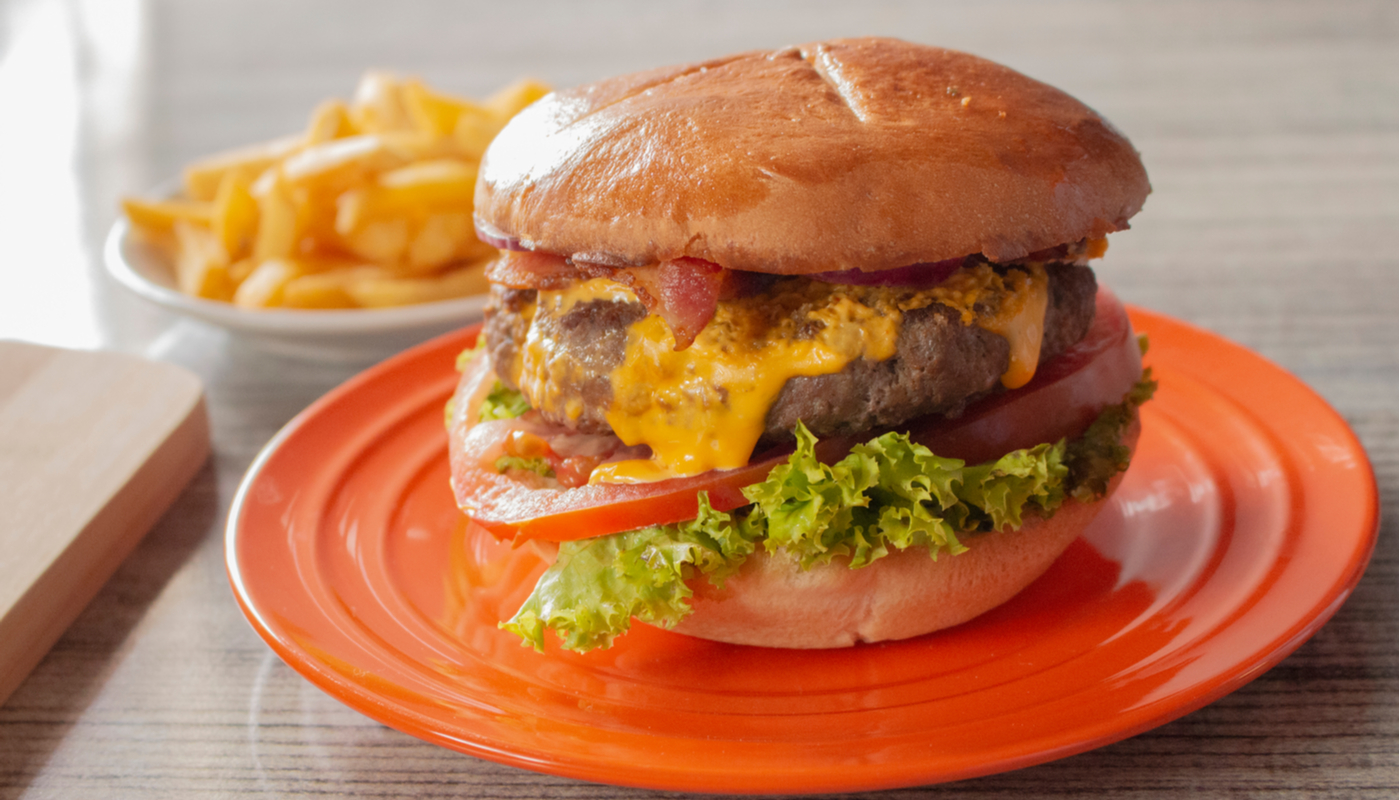 Order The Mc Dowell Burger food online from Fire Grill Burgers store, Schiller Park on bringmethat.com