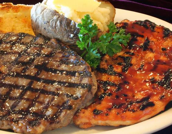 Order Steak and Grilled Chicken Breast food online from American Steakhouse store, Meriden on bringmethat.com