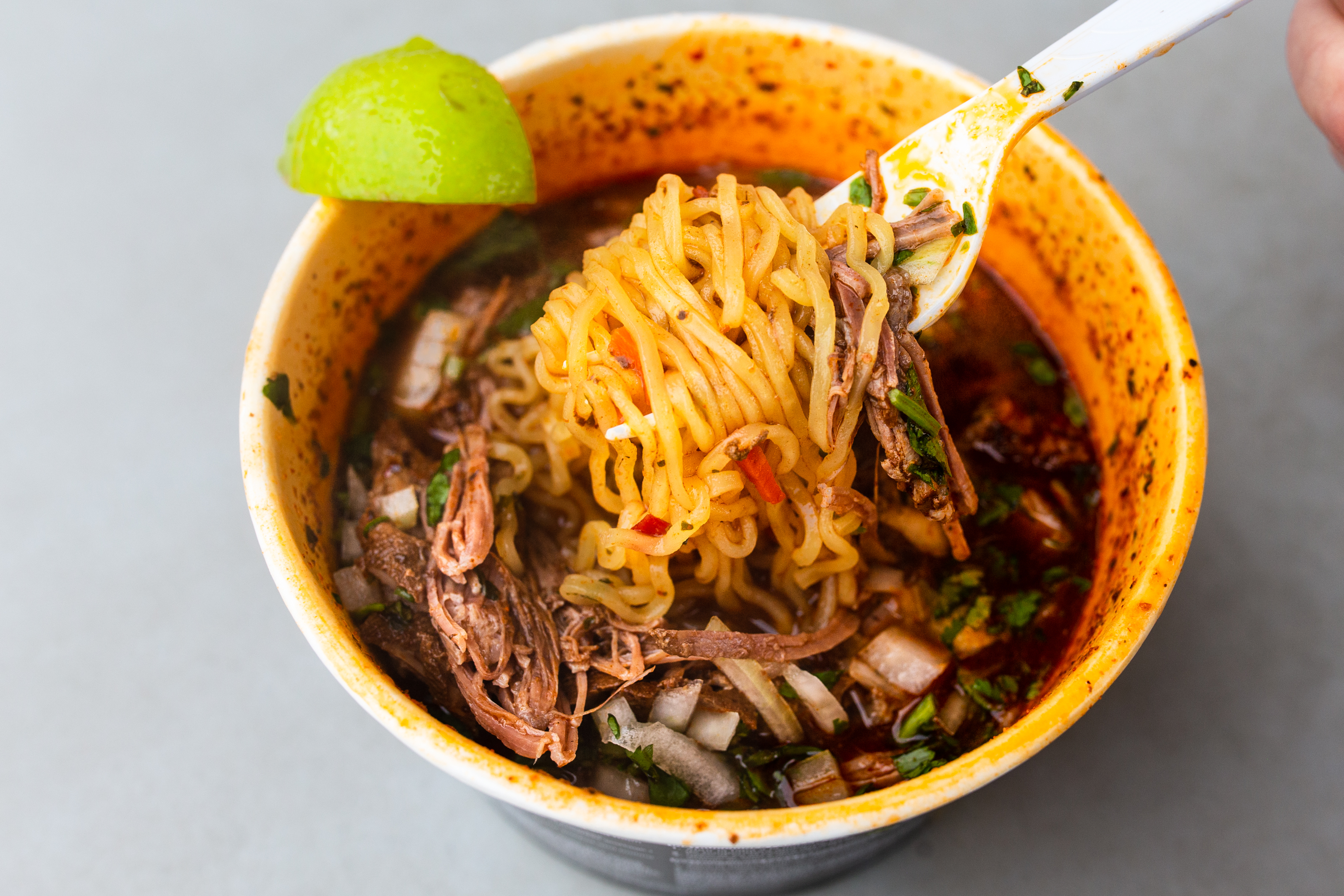 Order TapatioⓇ  Birria Ramen Noodles  food online from Vip Tacos store, Grand Junction on bringmethat.com