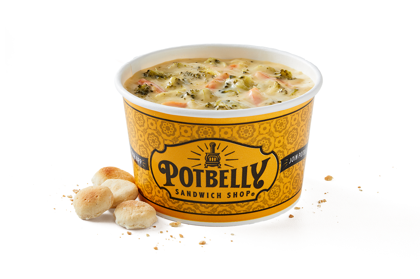 Order Broccoli Cheddar Soup food online from Potbelly store, New York on bringmethat.com