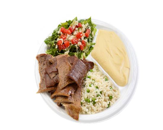 Order #2 Gyro Meal (Lamb and Beef) food online from Serops Express store, Baton Rouge on bringmethat.com