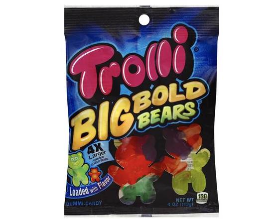 Order Trolli Big Bold Bears Candy - 113g food online from Loma Mini Market store, Long Beach on bringmethat.com