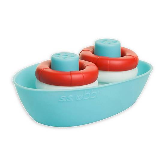 Order Ubbi® 5-Piece Bath Boat in Blue food online from Buybuy Baby store, Summerlin on bringmethat.com
