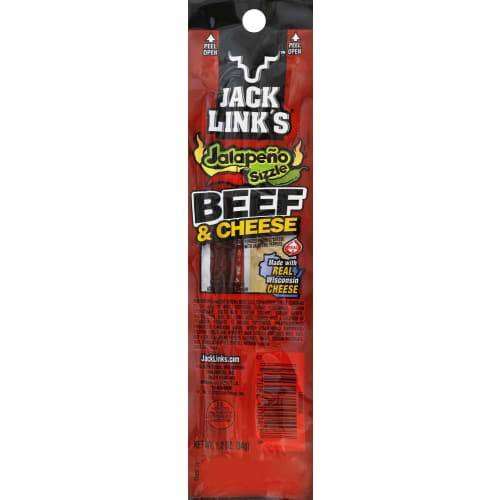 Order Jack Link's · Beef & Cheese Snack Sticks, Protein Snack (1.2 oz) food online from Mesa Liquor store, Mesa on bringmethat.com