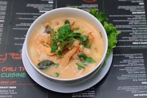 Order 14. Tom Kha Soup food online from Miko Thai Kitchen store, Hudson on bringmethat.com