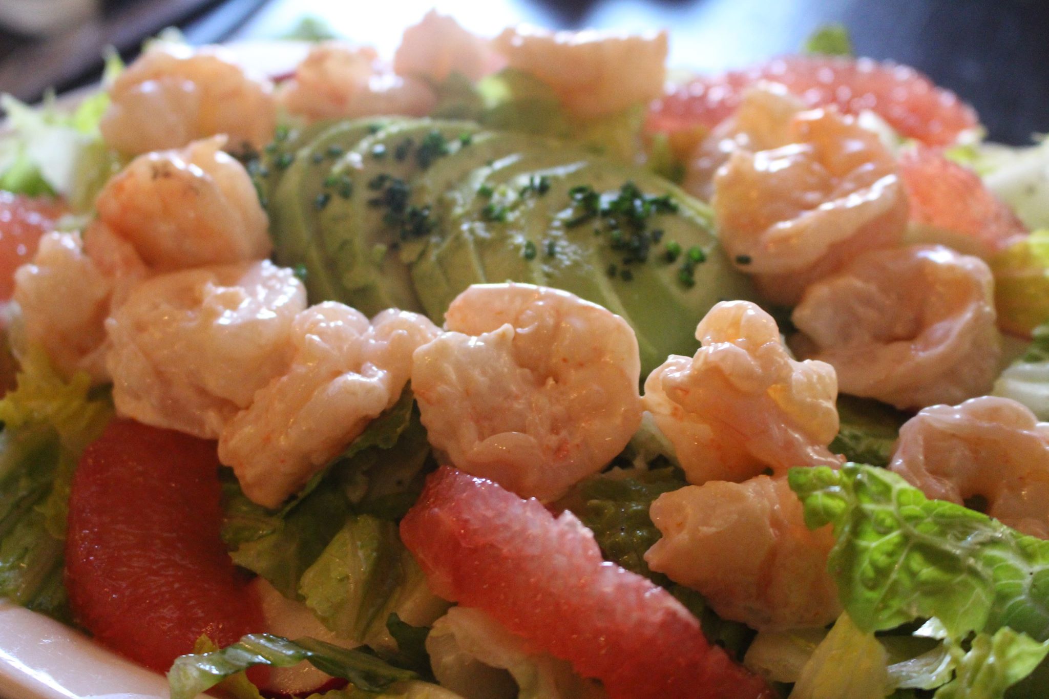 Order Avocado and Shrimp food online from French Crust Cafe And Bistro store, Cincinnati on bringmethat.com