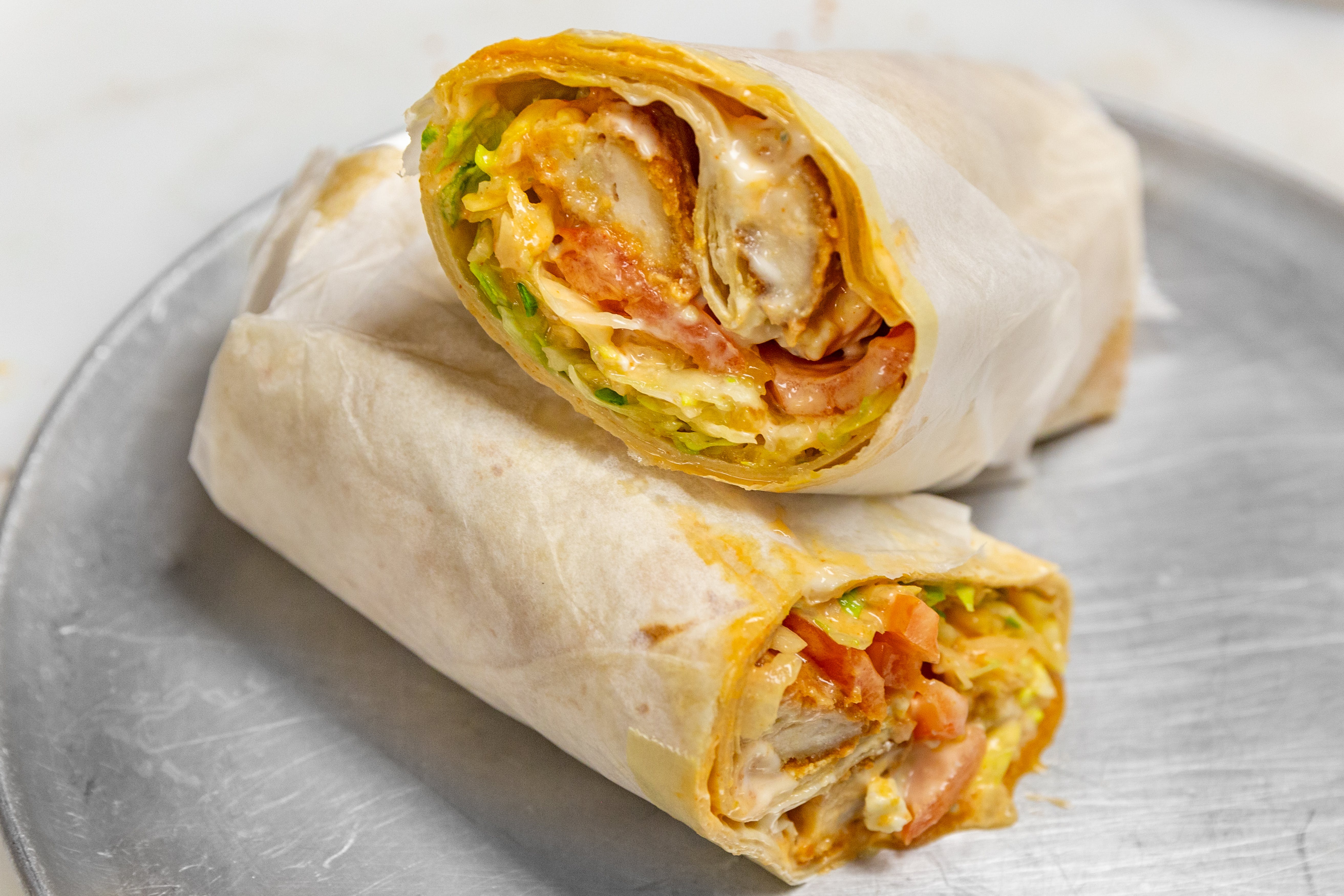Order Chicken Bacon Ranch Wrap - Wrap food online from Apollon Roast Beef & Pizza store, Attleboro on bringmethat.com