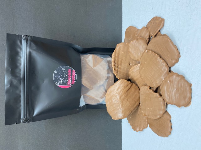 Order Milk Chocolate Covered Potato Chips food online from Chocolate Boutique store, Pittsburgh on bringmethat.com
