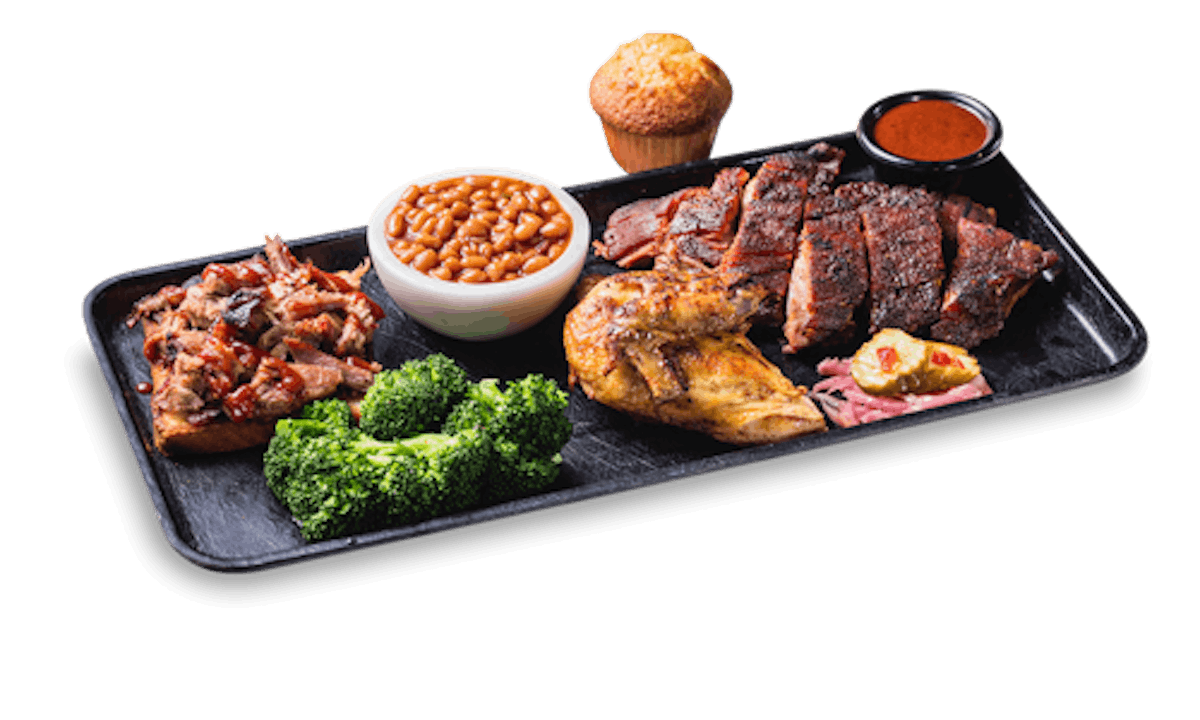 Order 3 Meat Combo food online from Famous Daves store, Hayward on bringmethat.com