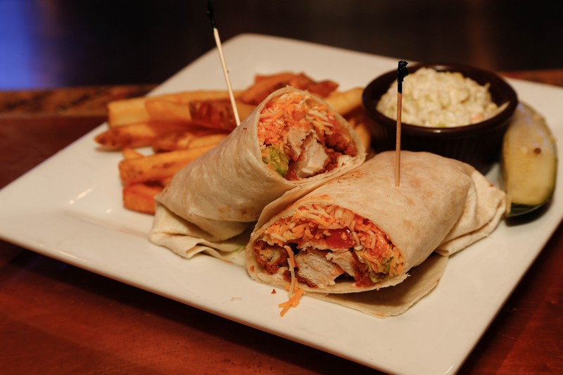 Order Southwest Chicken Wrap food online from The Bowery Grille & Pub store, Canton on bringmethat.com