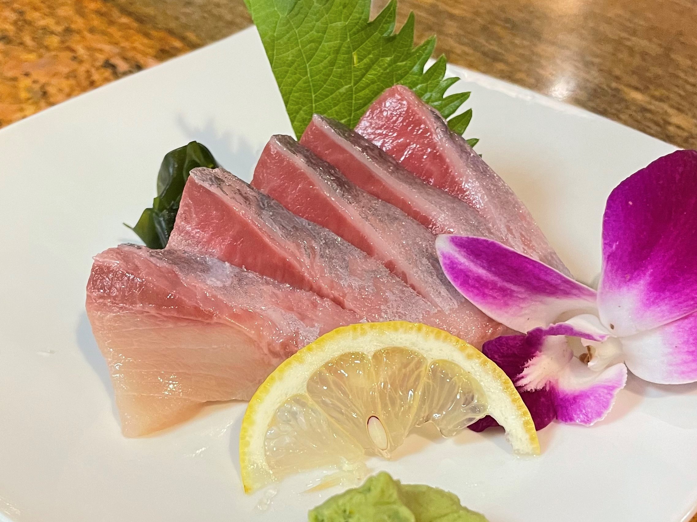 Order Yellowtail Sashimi  food online from Ichiza Sake House store, Las Vegas on bringmethat.com
