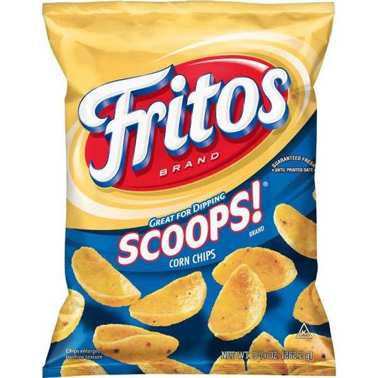 Order Fritos Scoops! Corn Chips (9.25 oz) food online from Rite Aid store, Yamhill County on bringmethat.com