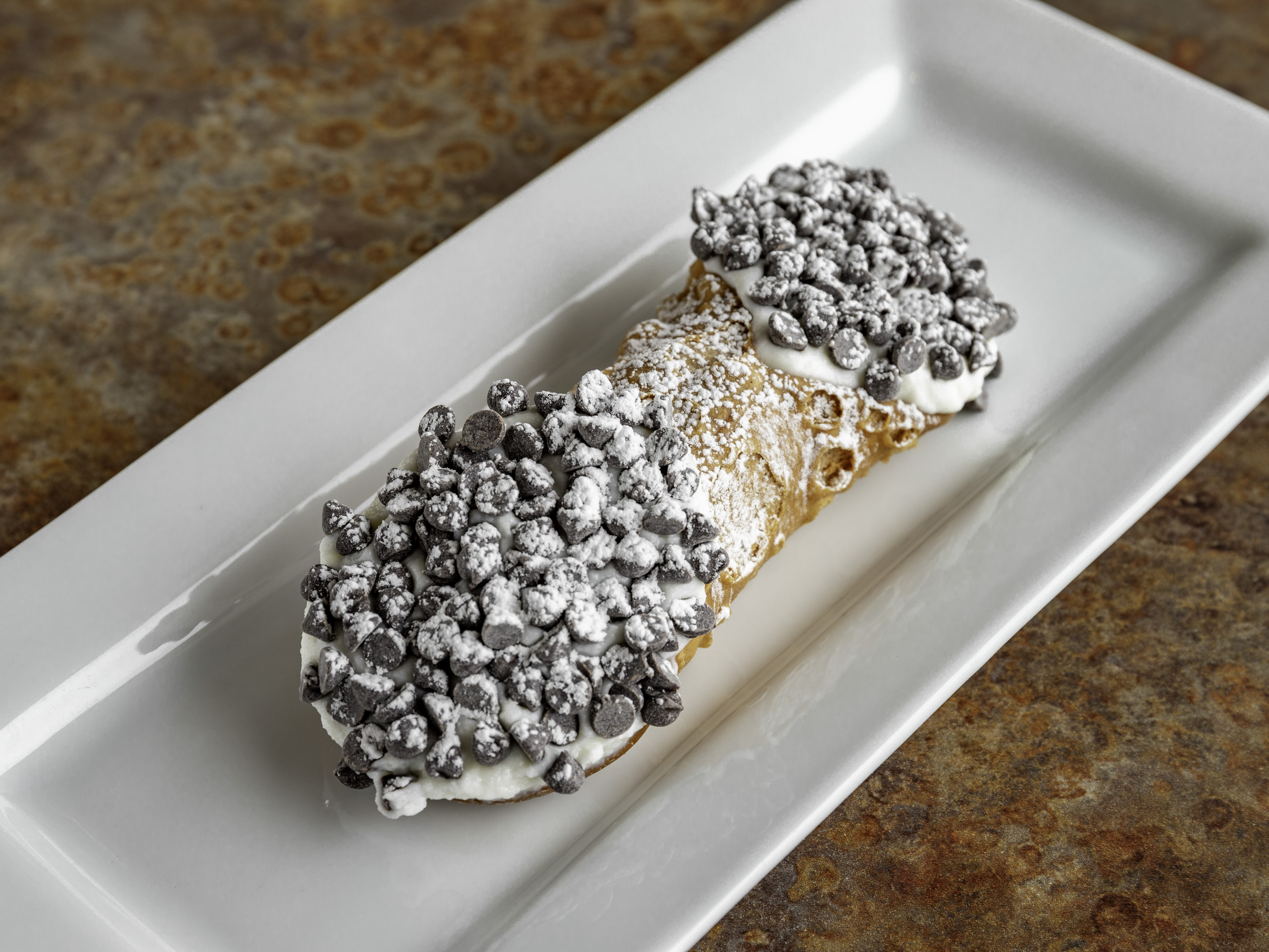 Order Large Cannoli  food online from Carmelos Italian Pizza store, Caledonia on bringmethat.com