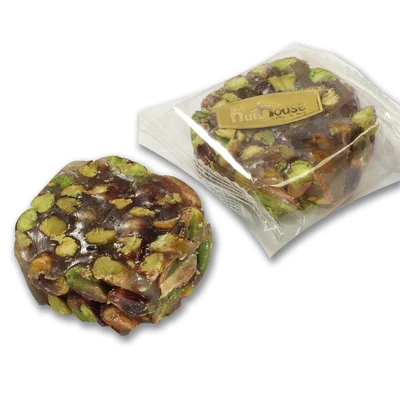 Order Aleppo round deluxe pistachio raha food online from Nut House Co store, Bridgeview on bringmethat.com