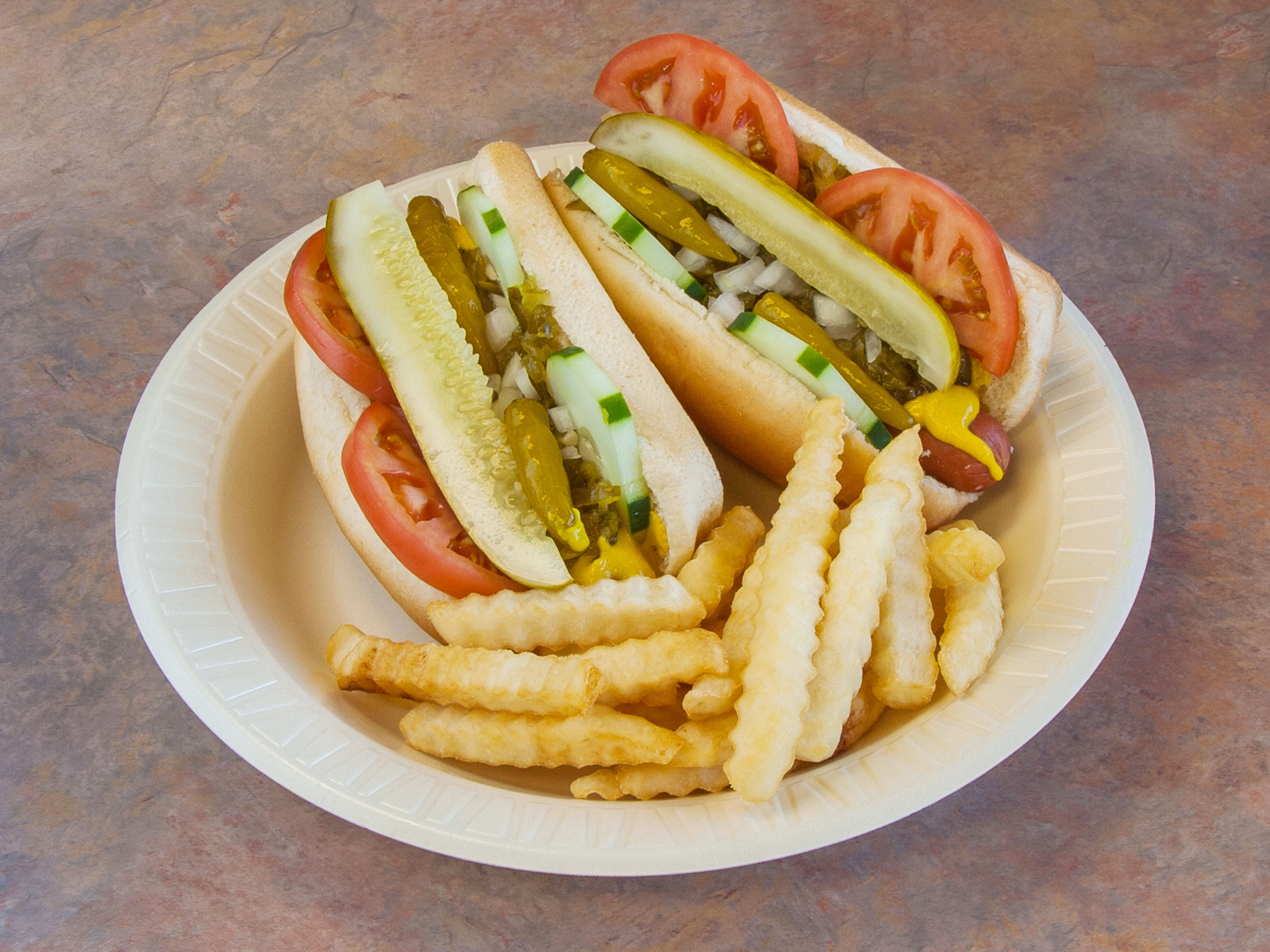 Order Hot Dog food online from Nabby's Restaurant and Catering store, Plainfield on bringmethat.com