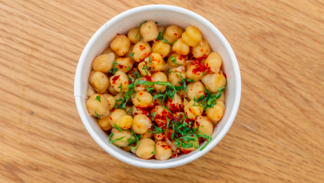 Order Marinated Chickpeas food online from Mama Ganoush store, New York on bringmethat.com