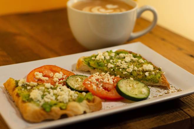 Order Avocado toast food online from Just Love Coffee Cafe store, Sandy Springs on bringmethat.com