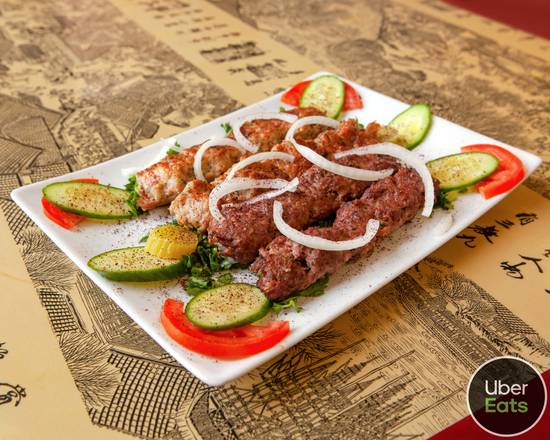 Order Beef Kabob food online from Amin Kitchen store, Lincoln on bringmethat.com