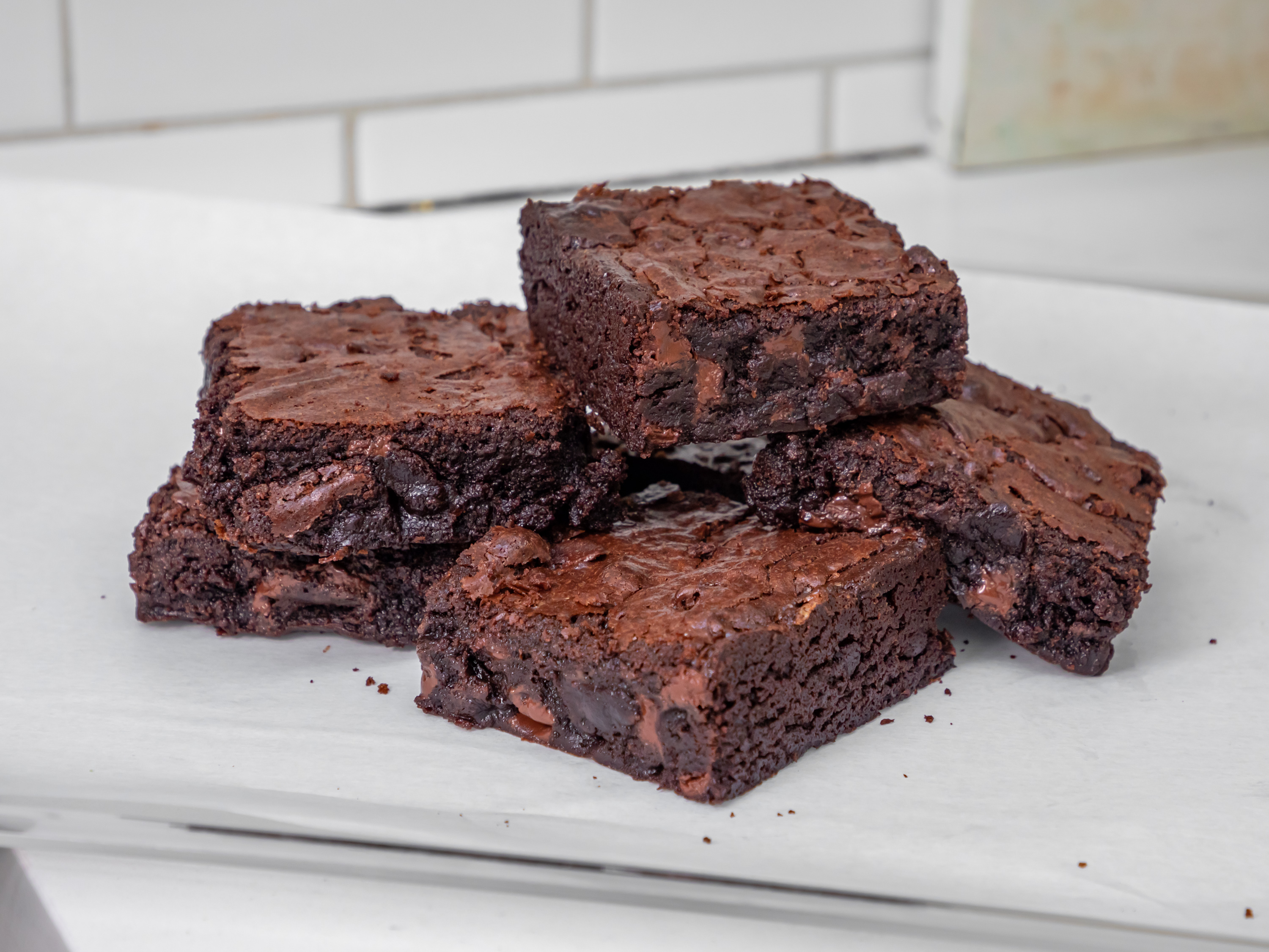 Order 1/2 Dozen Brownies food online from Dr Shica's Bakery store, Culver City on bringmethat.com