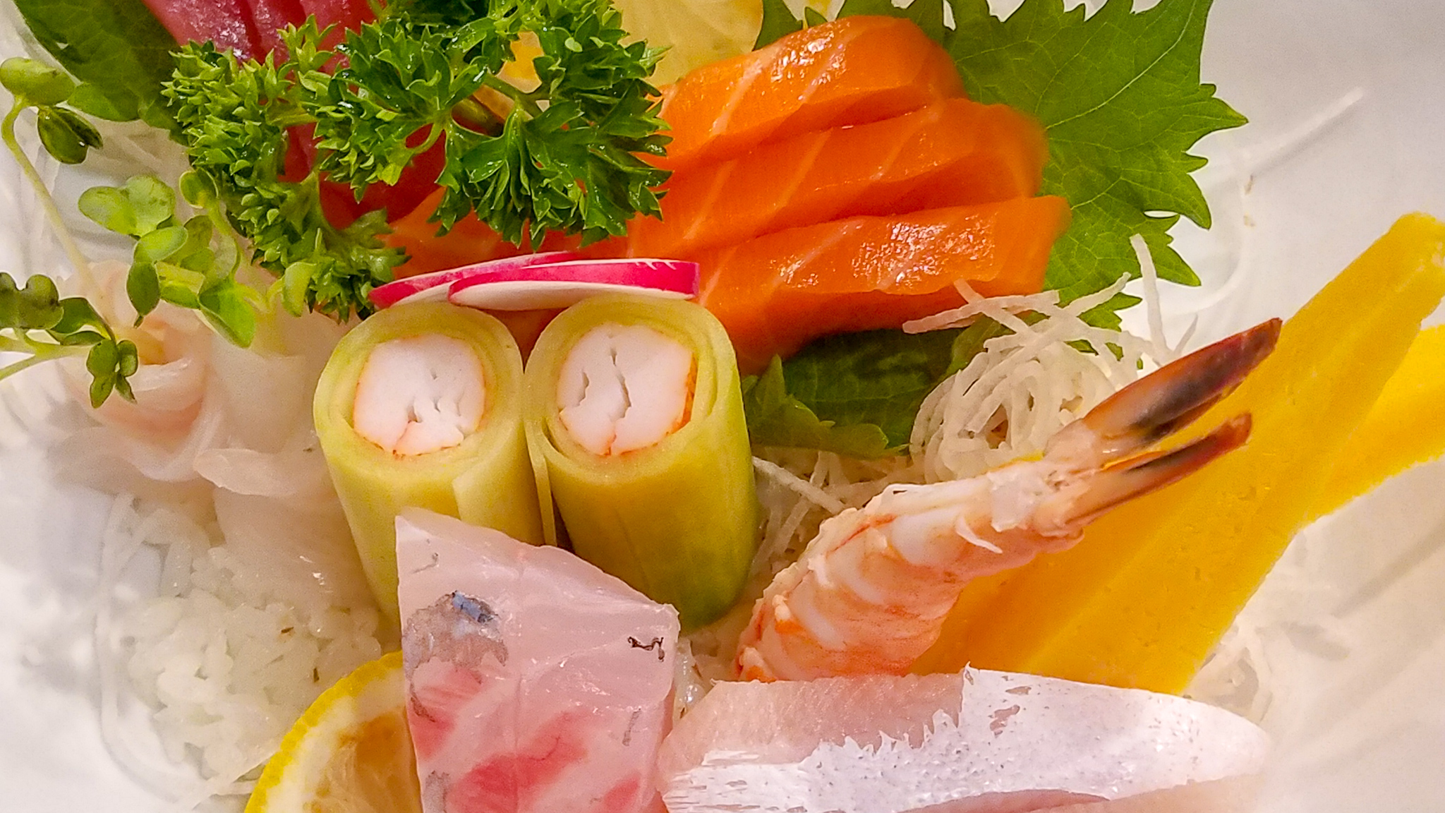 Order Chirashi food online from Yume Sushi Restaurant store, Madison on bringmethat.com