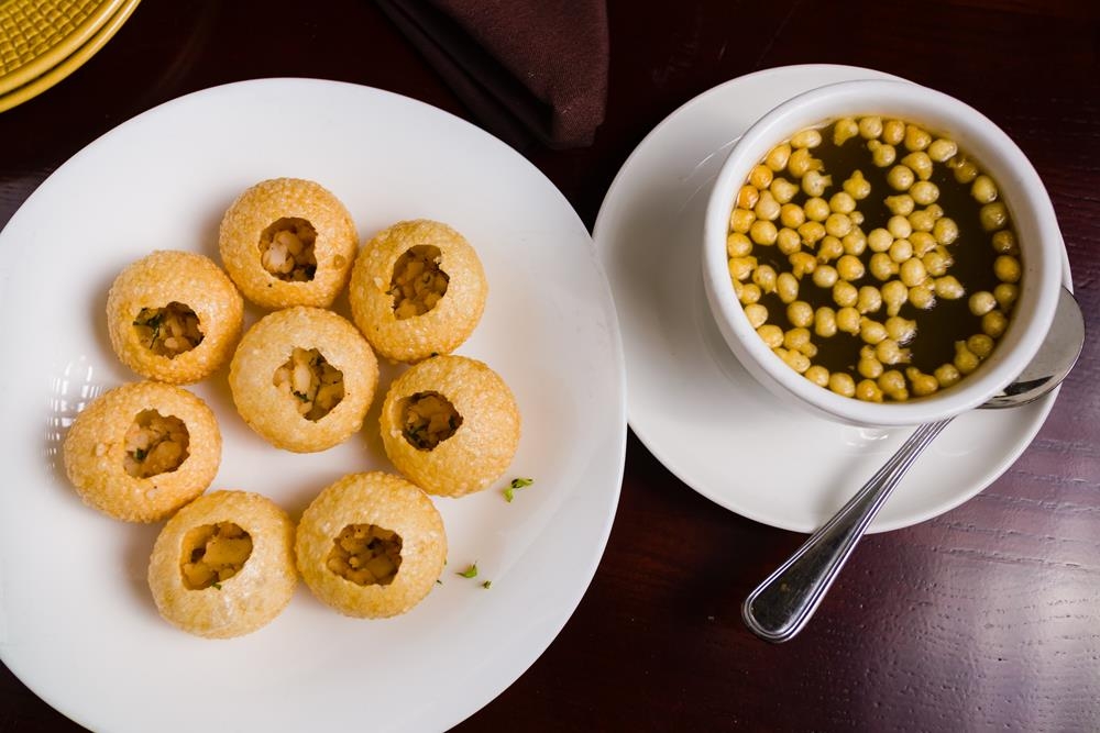 Order Pani Puri food online from Dhaba indian cuisine store, New York on bringmethat.com