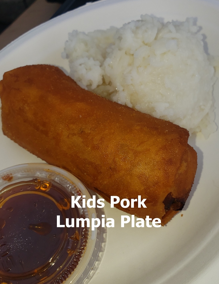 Order #K3 Kids Pork Lumpia Bowl food online from Hunny Beez store, Newberg on bringmethat.com